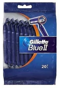 Maszynki do golenia i wkłady - Gillette Gillette Blue II jednorazowe maszynki do golenia dla mężczyzn 20szt - miniaturka - grafika 1