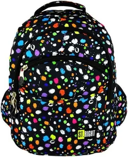 St. Majewski ST.RIGHT Splash 4-komorowy - Plecaki szkolne i tornistry - miniaturka - grafika 2