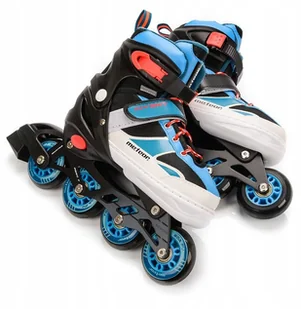 Łyżworolki Regulowane Rolki 30-33 koła kauczukowe - Rolki - miniaturka - grafika 9