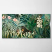 Obrazy i zdjęcia - PL Coloray Obraz na Szkle dżungla zwierzęta drzewa 140x70cm - miniaturka - grafika 1