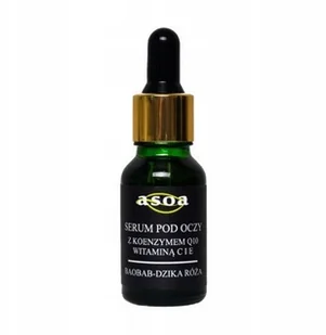 ASOA Serum pod oczy Anti-Age z Koenzymem Q10 15ml - Kosmetyki pod oczy - miniaturka - grafika 2