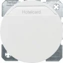 Wyłączniki światła i elektryczne - Berker ŁĄCZNIK HOTELOWY NA KARTĘ BIAŁY R.1 R.3 16402089 - miniaturka - grafika 1