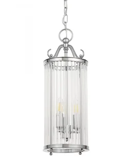 Lumina Deco Deco LAMPA WISZĄCA LOFT CHROMOWANA BOSTON W3 LDP 1235-3 (CHR) - Lampy sufitowe - miniaturka - grafika 2