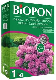 Biopon Nawóz do rododendronów, azalii i różaneczników, karton 1kg, marki - Nawozy ogrodnicze - miniaturka - grafika 2