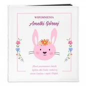 Albumy fotograficzne - NA Murrano Album Zdjęcia Duży Dla Dziecka Króliczek Nadruk ALB-BC-BK-UV-005 - miniaturka - grafika 1