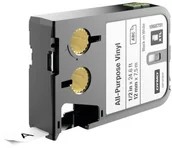 Papier do drukarek - Dymo XTL All Purpose Tape Vinyl 12 mm x 7 m black to white 1868751 - miniaturka - grafika 1