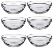Akcesoria i części AGD - Duralex DURALEX miska Lys, 10,.5 cm, przezroczysty, 6 sztuka 2023AF - miniaturka - grafika 1