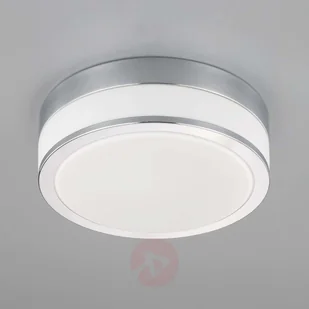 Lampenwelt Lampa sufitowa FLAVI do łazienek, LED E27, chrom - Lampy sufitowe - miniaturka - grafika 4