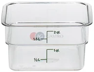 Pojemniki i kosze gastronomiczne - Cambro Pojemnik z miarką z poliwęglanu 1,9 l 2SFSCW/135 2SFSCW/135 - miniaturka - grafika 1
