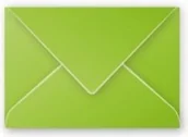 Koperty - Clairefontaine Clairefontaine Koperta 75x100 mm Zielona jabłkowa - miniaturka - grafika 1