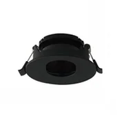 Oprawy, klosze i abażury - v-tac Oprawa Oczko V-TAC GU10 Asymetryczna Wpuszczana Czarna Okrągła VT-874 - miniaturka - grafika 1