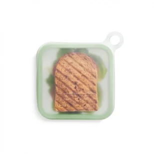 Lekue Reusable Sandwich Case Zielony Lunch Box Plastikowy Wh - Lunch boxy - miniaturka - grafika 2