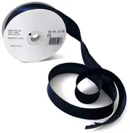 Pozostałe akcesoria świąteczne - Inastri inastri 25/5/5 MM dwuglikonian-satynowa taśma skośna, granat 2050 COL-2050 - miniaturka - grafika 1