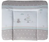 Przewijaki - Roba Przewijak 'Indibär', miękka podkładka do przewijania 85 x 75 cm, podkładka do przewijania dla niemowląt powlekana PU - miniaturka - grafika 1