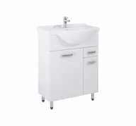 Szafki łazienkowe - Maximus Maximus Szafka pod umywalkę Eve 65 biała 61,5x70 cm - miniaturka - grafika 1