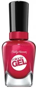 Lakiery do paznokci - Sally Hansen Miracle Gel lakier do paznokci 555 Gelbordeaux Glow 14,7ml - miniaturka - grafika 1