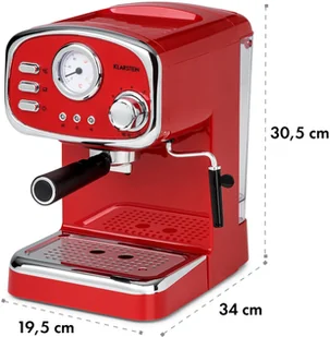 Ekspres do kawy Klarstein TK3G-Espressionata-R - Ekspresy do kawy - miniaturka - grafika 9