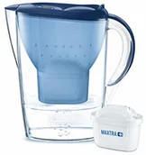 Dzbanki i imbryki - Brita Marella dzbanek filtrujący do wody, niebieski, 26.0  x  9.0  x  25.0 cm - miniaturka - grafika 1