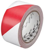 Taśmy klejące - 3M 767 Taśma pcv biały-czerwony, 50 mm x 33 m - miniaturka - grafika 1