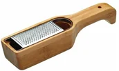 Siekacze tarki i szatkownice - Kitchen Craft Italian Collection tarka z drewnianym uchwytem,   bambusa ICBGRATE - miniaturka - grafika 1