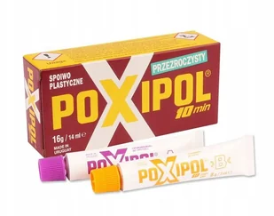 Bripox Klej dwusk$403adnikowy Spoiwo plastyczne Poxipol Przezroczysty 16g - Kleje i inne preparaty budowlane - miniaturka - grafika 2