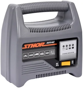 Sthor PROSTOWNIK 12V 6A 90Ah LEDOWY WSKAŹNIK NAŁADOWANIA 82542 82542 - Narzędzia warsztatowe - miniaturka - grafika 5