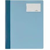 Teczki i skoroszyty - Durable Skoroszyt A4 z kolorową okładką szerokość ponadstandardowa PCW niebieski 250006 DU923-01 - miniaturka - grafika 1