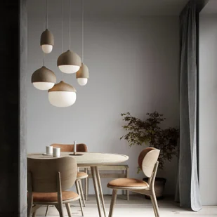 MATER Mater Terho M lampa wisząca opalowa 24 cm - Lampy sufitowe MATER Mater Terho M lampa wisząca opalowa 24 cm - Lampy sufitowe - miniaturka - grafika 1