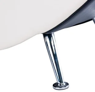 Beauty System Kanapa do poczekalni Carini BD-6710 biało-czarna BD-6710/144-149 - Inne meble biurowe - miniaturka - grafika 3