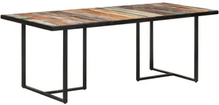 VidaXL Lumarko Stół jadalniany, 200 cm, lite drewno odzyskane 320698 VidaXL - Stoły - miniaturka - grafika 11