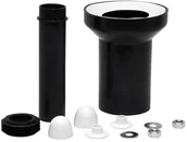 Akcesoria do armatury i ceramiki - OBI Zestaw przyłączeniowo-mocujący WC - miniaturka - grafika 1