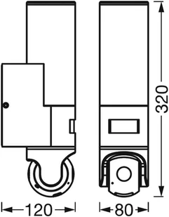 LEDVANCE SMART+ SMART+ WiFi Outdoor Wall Camera Control - Lampy ogrodowe - miniaturka - grafika 4