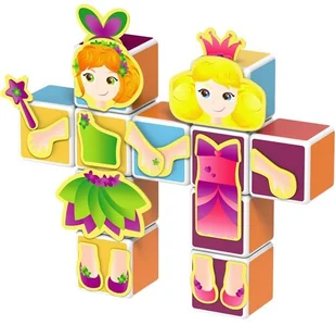 Tm Toys Geomag Magicube Magnetyczne Kostki Księżniczka Geo143 871772001430 - Klocki Tm Toys Geomag Magicube Magnetyczne Kostki Księżniczka Geo143 871772001430 - Klocki - miniaturka - grafika 6