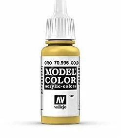 Vallejo Farba akrylowa mettalic - Gold nr 70996 (172) / 17ml 70996 - Akcesoria i części modelarskie - miniaturka - grafika 2
