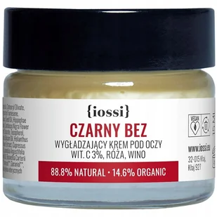 IOSSI Iossi Wygładzający Krem Pod Oczy Czarny Bez Wit C - Kosmetyki pod oczy - miniaturka - grafika 4