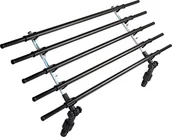 Sprzęt podróżny i transportery dla psów - dobar 62200 Walky Barrier  umklappb Ares kraty oddzielającej do bagażnika, do każdego samochodu konfigurowane planowanie pies stróżujący, 28  36 X 82  141 cm, w kolorze czarnym, 62200 - miniaturka - grafika 1