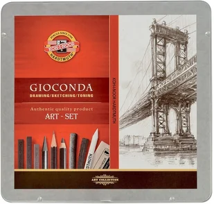 Koh-I-Noor zestaw artystyczny, średni Gioconda - Przybory szkolne - miniaturka - grafika 2