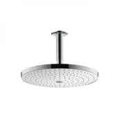 Deszczownice - Hansgrohe RAINDANCE SELECT S 300 deszczownica sufitowa biały/chrom 27337400 - miniaturka - grafika 1