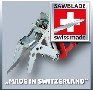 Einhell GE-GS 18 Li Solo kolor czerwony czarny bez akumulatora i ładowarki (3408220) - Pozostałe narzędzia ogrodowe - miniaturka - grafika 3