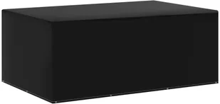 vidaXL Pokrowce na meble ogrodowe, 2 szt., 7 oczek, 225x143x90 cm - Poduszki ogrodowe - miniaturka - grafika 3