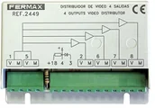 Domofony - Fermax Video rozdzielacz 4 gniazda we/wy, 2449 - miniaturka - grafika 1