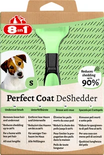 Zolux 8in1 Perfect Coat DeShedder Dog S zgrzebło do wyczesywania podszerstka dla psa S - Szczotki i furminatory Zolux 8in1 Perfect Coat DeShedder Dog S zgrzebło do wyczesywania podszerstka dla psa S - Szczotki i furminatory - miniaturka - grafika 2