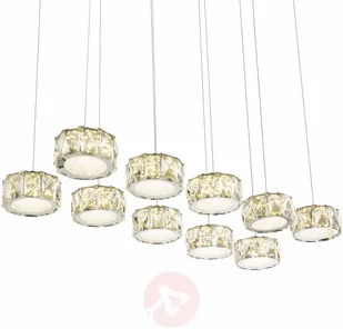 Globo Lighting Oświetlenie Amur Lampa Wisząca LED Chrom, 1-punktowy 49350-92H - Lampy sufitowe - miniaturka - grafika 2