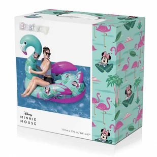 Duży dmuchany Flaming Disney 173x170cm - Materace dmuchane i koła do pływania - miniaturka - grafika 9