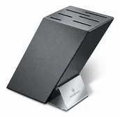 Akcesoria do sztućców - Victorinox Blok na noże Swiss Modern antracytowy - miniaturka - grafika 1