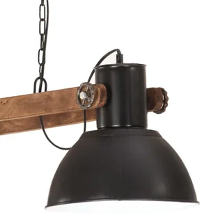 VidaXL Industrialna lampa wisząca, 25 W, czarna, 109 cm, E27 320527  VidaXL - Lampy pozostałe - miniaturka - grafika 7