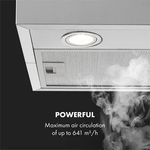 Klarstein CGCH3-Structura-S/S - Okapy kuchenne - miniaturka - grafika 4