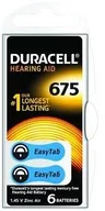Baterie i akcesoria - Duracell BATERIA 1.4V DO APARATÓW SŁUCHOWYCH DA675 - miniaturka - grafika 1