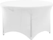 Pokrowce na meble - Royal Catering Pokrowiec na stół biały  owalny RC-TC_7 - miniaturka - grafika 1