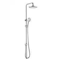 Zestawy prysznicowe - Tiger Splash Akcent Rainfall Zestaw prysznicowy natynkowy z deszczownicą chrom 1715040346 - miniaturka - grafika 1